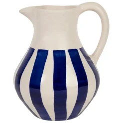Fabrique de Styles Carafes Et Pichets>Pichet en terre cuite 3L - Lisia Bleu