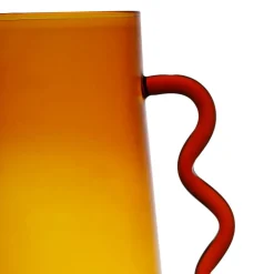 Fabrique de Styles Carafes Et Pichets>Pichet en verre 1.2l - Aurore Ambre