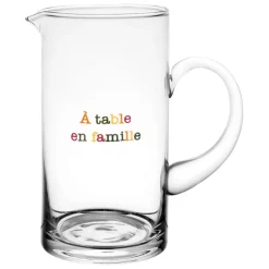 Fabrique de Styles Carafes Et Pichets>Pichet en verre 1l - Famille Multicolore