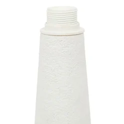 Fabrique de Styles Lampes À Poser>Pied de lampe cylindrique en fer h39cm - fenyx Blanc