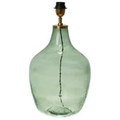 Fabrique de Styles Lampes À Poser>Pied lampe en verre h36cm verre - Boree Vert