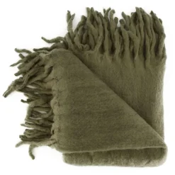 Fabrique de Styles Plaids>Plaid en acrylique 150x125cm Brun