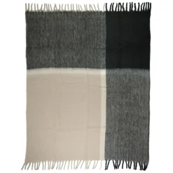 Fabrique de Styles Plaids>Plaid en acrylique et laine émeraude 130x170cm - Selestina Emeraude