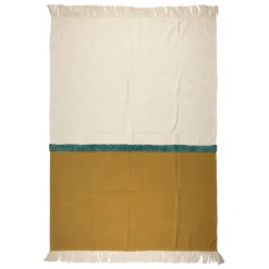 Fabrique de Styles Plaids>Plaid en coton 170x130cm - Neo Mordoré