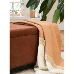 Fabrique de Styles Plaids>Plaid en coton 170x130cm - Neo Nude