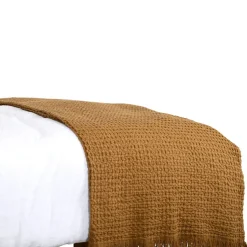 Fabrique de Styles Plaids>Plaid tempo ii 130x200cm Tabac