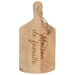 Fabrique de Styles Planches À Découper>Planche à découper maison de famille - dalbert Naturel