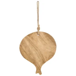 Fabrique de Styles Planches À Découper>Planche à découper Oignon en manguier 25x29cm - P'tit Légume Naturel