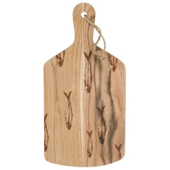 Fabrique de Styles Planches À Découper>Planche à découper rivière de poissons -dalbert Naturel