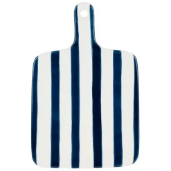 Fabrique de Styles Planches À Découper>Planche a découper en porcelaine 28x18cm - Artist Indigo