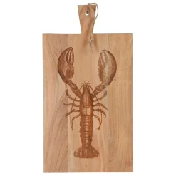 Fabrique de Styles Planches À Découper>Planche a découper homard en acacia 32x60cm - Dalbert Naturel