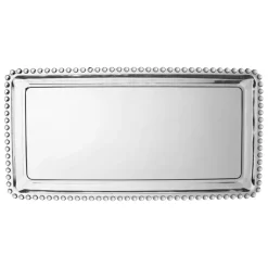 Fabrique de Styles Plats Et Saladiers>Plat rectangulaire en verre - perloa Transparent