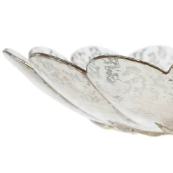 Fabrique de Styles Plats Et Saladiers>Plat sur pied en verre d33xh15.5cm - Antik Mercurise