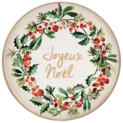 Fabrique de Styles Plateaux>Plateau en fer - Noel Rouge+vert