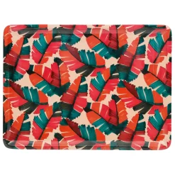 Fabrique de Styles Plateaux>Plateau en fer 40x30cm - Seguia Multicolore