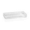Fabrique de Styles Rangements Salle De Bain>Plateau en verre 27.5x13.5cm - Diamond
