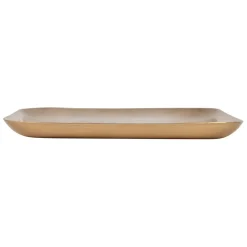 Fabrique de Styles Plateaux>Plateau fraisier en fer 16x16cm - Botanique Multicolore