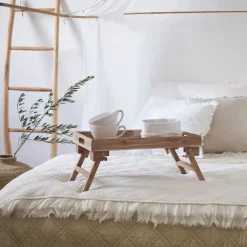 Fabrique de Styles Plateaux>Plateau tv pliant en bois - dalbert Naturel