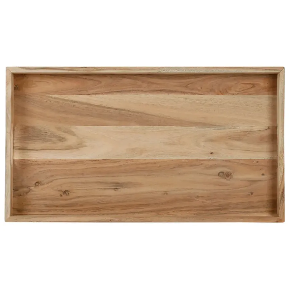 Fabrique de Styles Plateaux>Plateau tv pliant en bois - dalbert Naturel