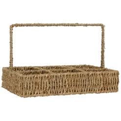 Fabrique de Styles Petits Rangements>Porte 6 gobelets borneo en jonc de mer - borneo Naturel
