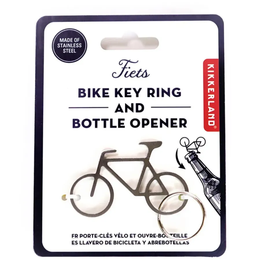 Fabrique de Styles Ustensibles De Cuisine>Porte cle decapsuleur velo Metal