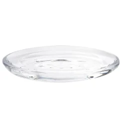 Fabrique de Styles Rangements Salle De Bain>Porte savon droplet en acrylique 14x10x2cm Transparent