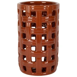 Fabrique de Styles Petits Rangements>Porte ustensiles en grès moucheté h20cm - Organic Terracotta