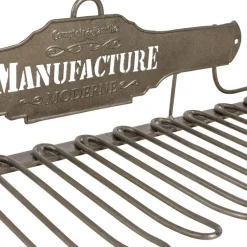 Fabrique de Styles Petits Rangements>Porte verres en fer - manufacture Gris