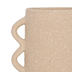 Fabrique de Styles Petits Objets Déco>Pot en gres h8.5cm - terre boheme Nude