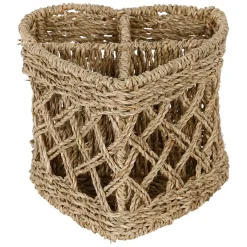 Fabrique de Styles Petits Rangements>Range couverts coeur en jonc de mer h16cm - Borneo Naturel