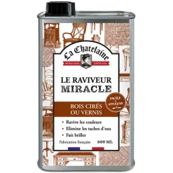 Fabrique de Styles Produits Ménagers>Raviveur miracle pour bois cirés ou vernis 500ml Marron