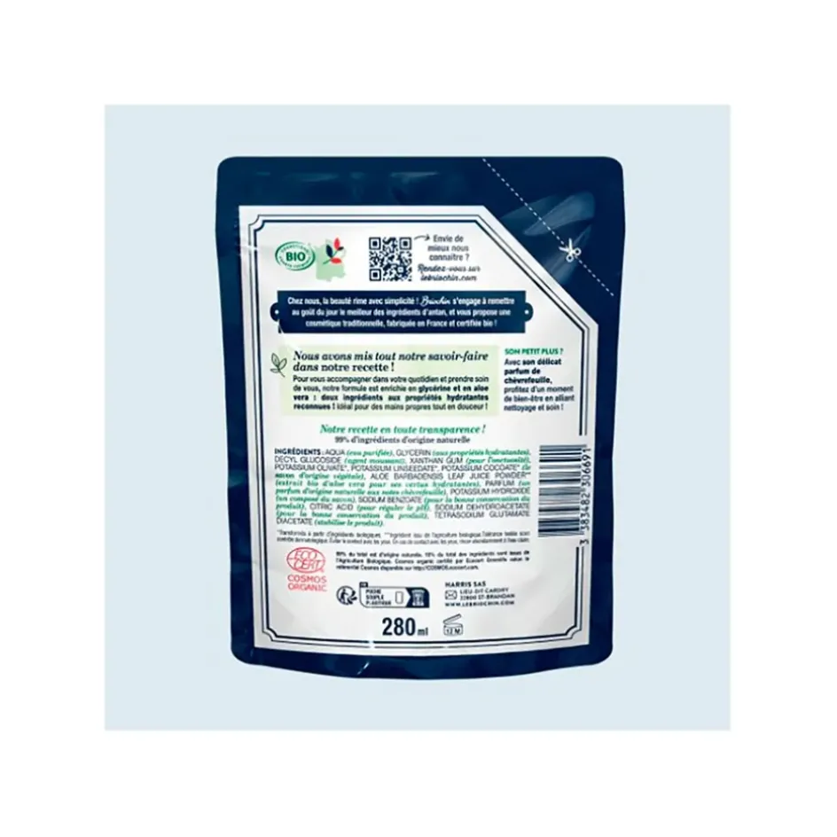 Fabrique de Styles Savon Liquide>Recharge savon liquide mains chèvrefeuille 280ml - Cosmébio Multicolore