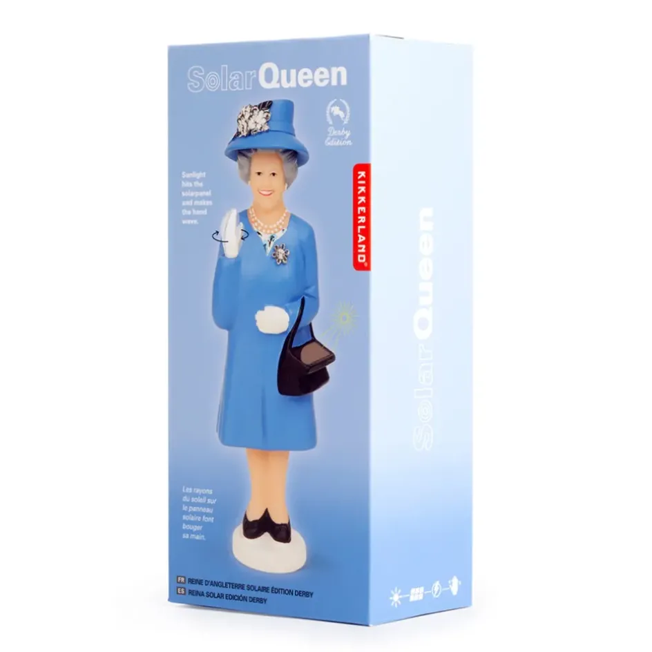 Fabrique de Styles Petits Objets Déco>Reine solaire qui bouge la main Bleu