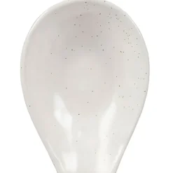 Fabrique de Styles Ustensibles De Cuisine>Repose cuillère en grès écru l23cm - Organic Ecru