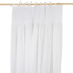 Fabrique de Styles Rideaux Et Voilages>Rideau ballerina en lin Blanc