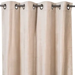 Fabrique de Styles Rideaux Et Voilages>Rideau delhi en velours 135x300cm Craie