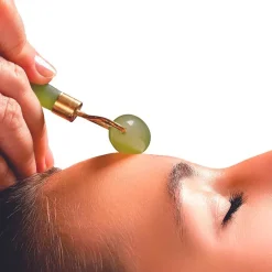 Fabrique de Styles Accessoires Soins>Rouleau de massage en pierre jade Vert