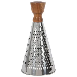 Fabrique de Styles Ustensibles De Cuisine>Râpe ronde en inox et bois - Ablis Naturel