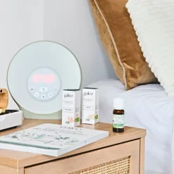 Fabrique de Styles Multimédia>Réveil coucher de soleil Blanc