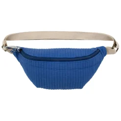 Fabrique de Styles Sacs Et Cabas>Sac banane en coton matelassé - Flaura Indigo