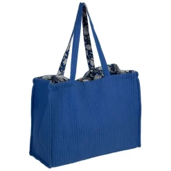 Fabrique de Styles Sacs Et Cabas>Sac en coton matelassé - Flaura Indigo