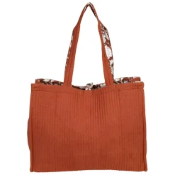 Fabrique de Styles Sacs Et Cabas>Sac en coton matelassé - Flaura Terracotta