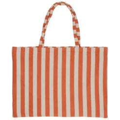 Fabrique de Styles Sacs Et Cabas>Sac en coton rayé et blanc - Palma Corail