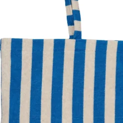 Fabrique de Styles Sacs Et Cabas>Sac en coton rayé et blanc - Palma Indigo