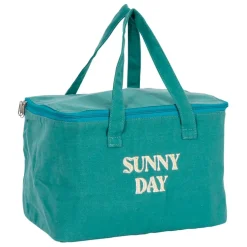 Fabrique de Styles Sacs>Sac isotherme en tissu émeraude - Lumi Emeraude