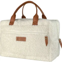Fabrique de Styles Sacs Et Cabas>Sac vanity bouclette écru Ecru