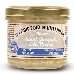 Fabrique de Styles Conserverie>Saint jacques à la crème 100g Multicolore
