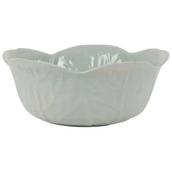 Fabrique de Styles Plats Et Saladiers>Saladier chou en grès d27cm Vert d'eau
