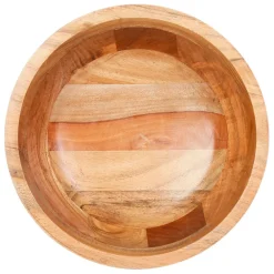 Fabrique de Styles Plats Et Saladiers>Saladier en acacia et résine - palmier Vert