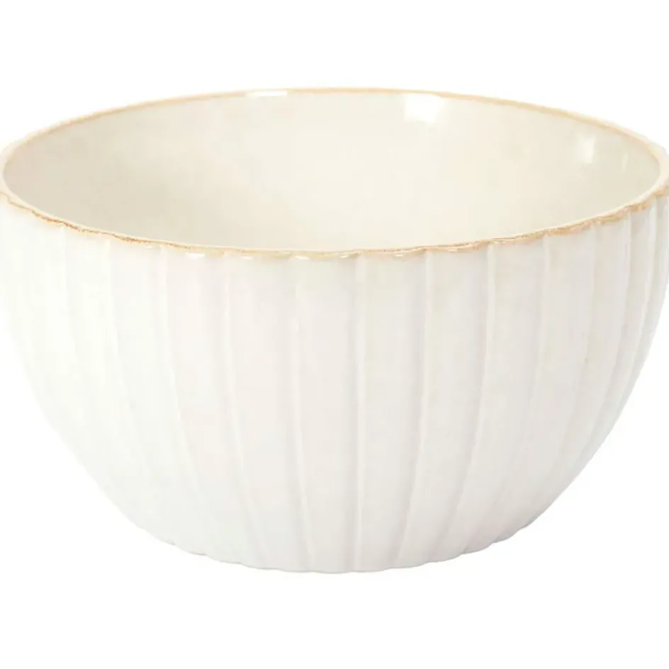 Fabrique de Styles Plats Et Saladiers>Saladier en céramique d23.6cm - Vlora Beige